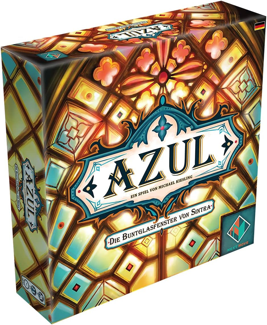 Next Move Games, UNbox Now, Azul, Joc de bază, Joc de familie, Jocul anului 2018, 2-4 jucători, Vârste 8+, 30-45 de minute, Germană