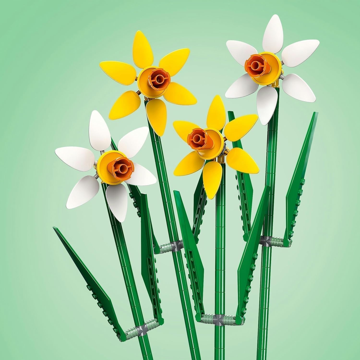 Daffodils LEGO Botanicals - Easter gifts for girls and boys - Artificial flowers for children - Flower bouquet as room or office decoration - Gift for women - 40747 Building sets Besuche den LEGO-Store