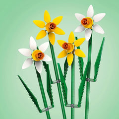 Daffodils LEGO Botanicals - Easter gifts for girls and boys - Artificial flowers for children - Flower bouquet as room or office decoration - Gift for women - 40747 Building sets Besuche den LEGO-Store