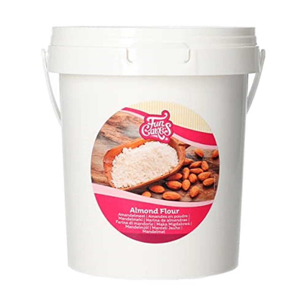 Funcakes Almond flour: 100% ground almonds, 350 grams Mix for baking and cooking Naty Shop