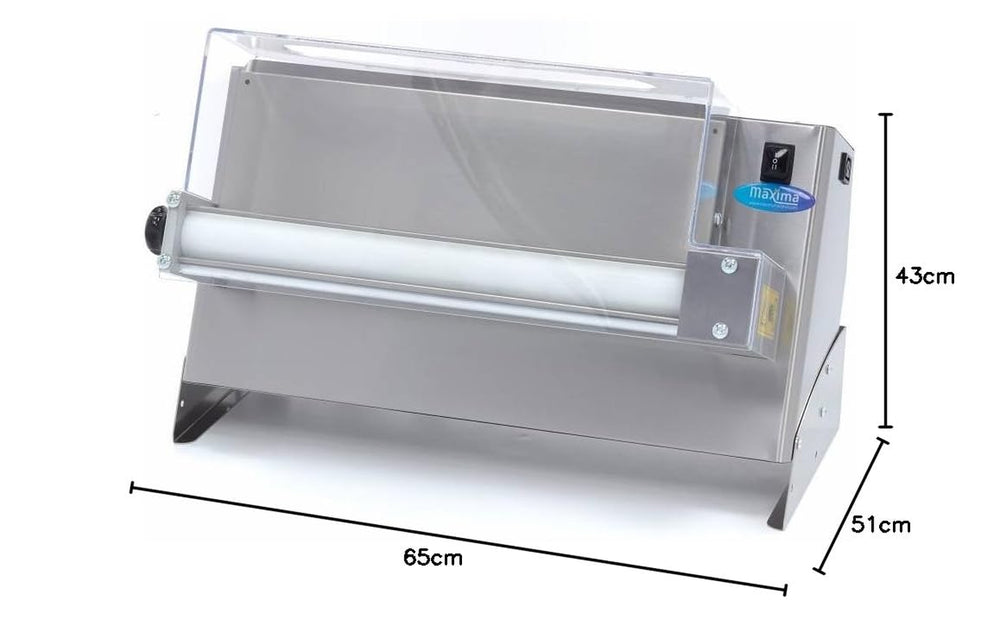 Maxima Gastro Fondant roller - Ø45 cm - Einzelwalze - Verstellbare Dicke