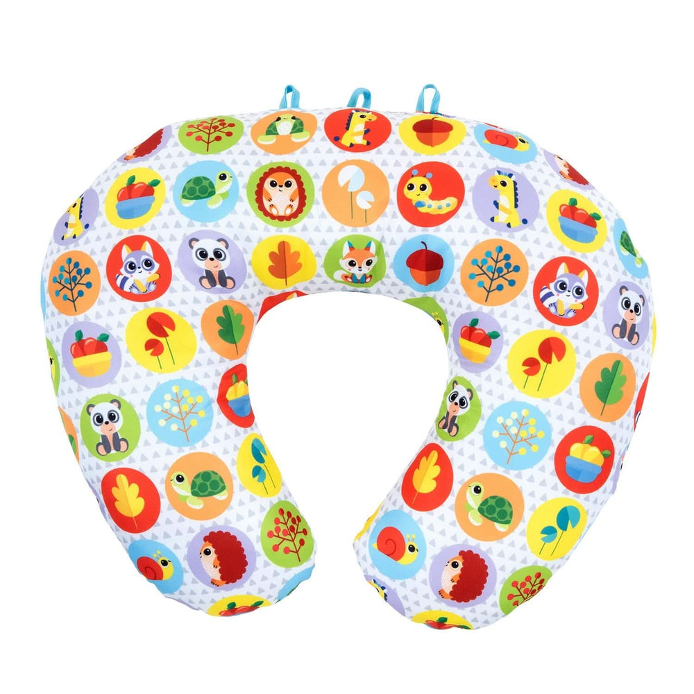 Chicco Soft Animal Tummy Pillow for Safe Tummy Play Fun Strengthens Muscles First Three Detachable Games 2-9 Months Baby Toys Naty Shop