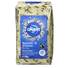 Davert Basmati and wild rice mix, organic, 500g