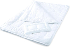 Aqua-Textil Soft Touch Set for children Duvet 100 X 135 Cm 250G and 350G with pillow 40 X 60 Cm 150G Duvet 4 seasons Climate control Oeko-Tex Duvets and quilts Naty Shop 100X135 Cm + 1X 40X60 Cm 4 seasons