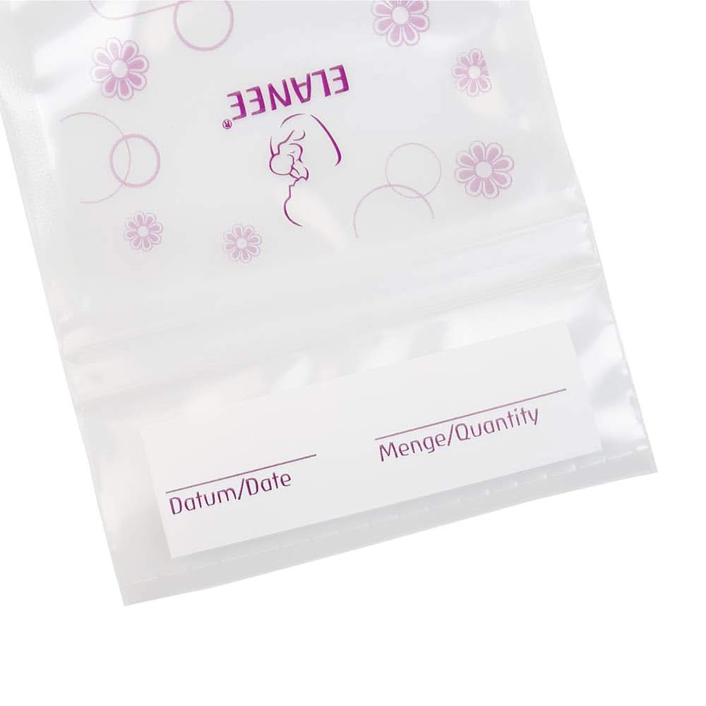ELANEE breast milk bags, with neutral flavor and pre-sterilized Accessories Food and Breastfeeding Bebe Naty Shop