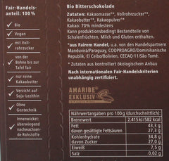 Cardamom organic, 38% cacao, pachet de 100 g