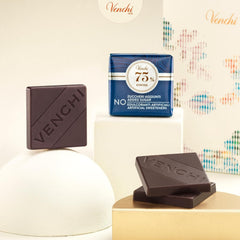 Venchi – Granblend Extra Black 75% NO Added Sugar, 1 kg – NO Artificial Sweeteners – Gluten Free – Vegan