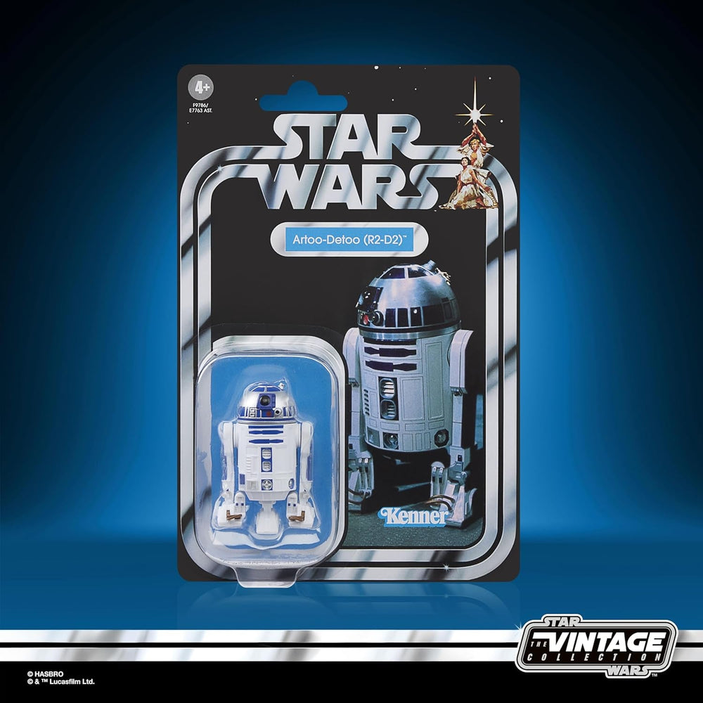 Star Wars the Vintage Collection R-Zwo D-Zwo (R2-D2), Star Wars: A New Hope Collectible Figure (9.5cm Scale) Action Figures Naty Shop