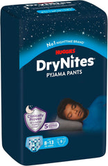 Huggies Drynites Super absorbent night diapers, for boys 8-13 years (30-48 kg), 9 pcs Mother and Child Naty Shop
