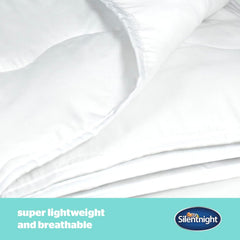 Silentnight Summer Breeze Comforter for Single Bed 2.5 Tog Lightweight Summer Comforter Ideal for Warm Nights and Hot Bedrooms Hypoallergenic and Machine Washable Single Bed 200 X 135 Cm Quilts & Quilts Naty Shop