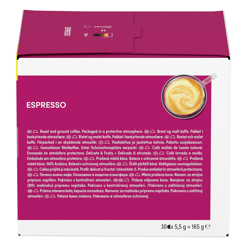 NESCAFÉ DOLCE GUSTO Espresso Kaffeekapseln 3er Vorratspack (3 x 30 Kapseln)