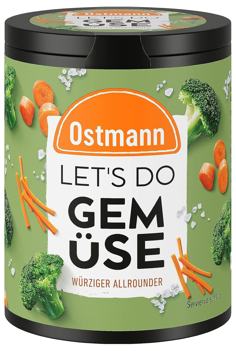Ostmann Gewürze - Let's Do Fisch Allrounder | Gewürzsalz für Bratfisch, Flammlachs und Meeresfrüchte | Würziger Allrounder with Mustard, Lemon and Dill | 85 g in Metalldose recyclebar