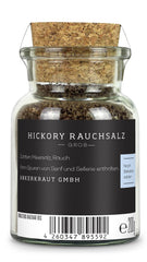 Ankerkraut Hickory Rauchsalz, echtes Rauchsalz aus den USA, 75 g im Korkenglas
