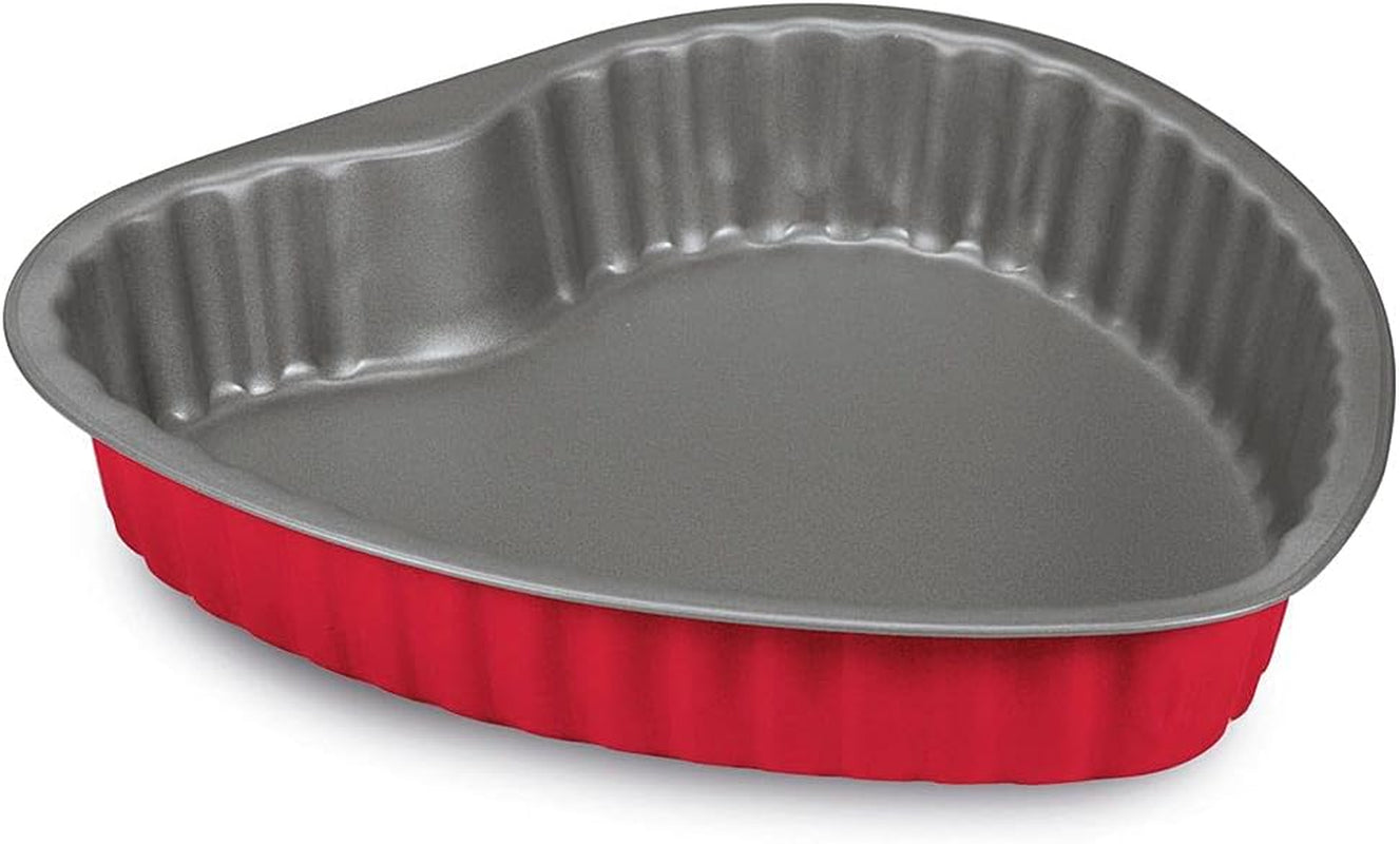 508000000hgnam Rossana 2.0, heart shape 25 cm, steel with inadequate coating, Molds and trays for baking Naty Shop