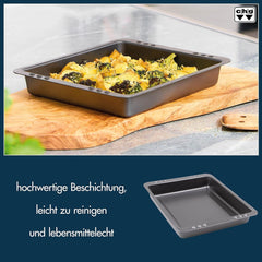 Chg Backform, ILAG Special 2-Schicht Antihaftbeschichtung, Sonstige, Jewells Ca. 28.5 X 23 X 4 Cm, 9878-41, Jewells Ca. 28.5 X 23.0 X 4.0 Cm Baking molds and trays Naty Shop