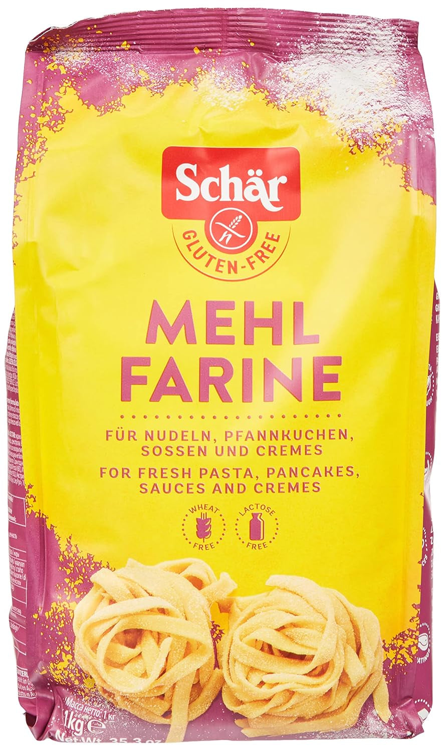 Mehl "Farine" - Basimehlmischung Glutenfrei 1Kg, 10Er Pack Mixture for baking and cooking Naty Shop Default Title