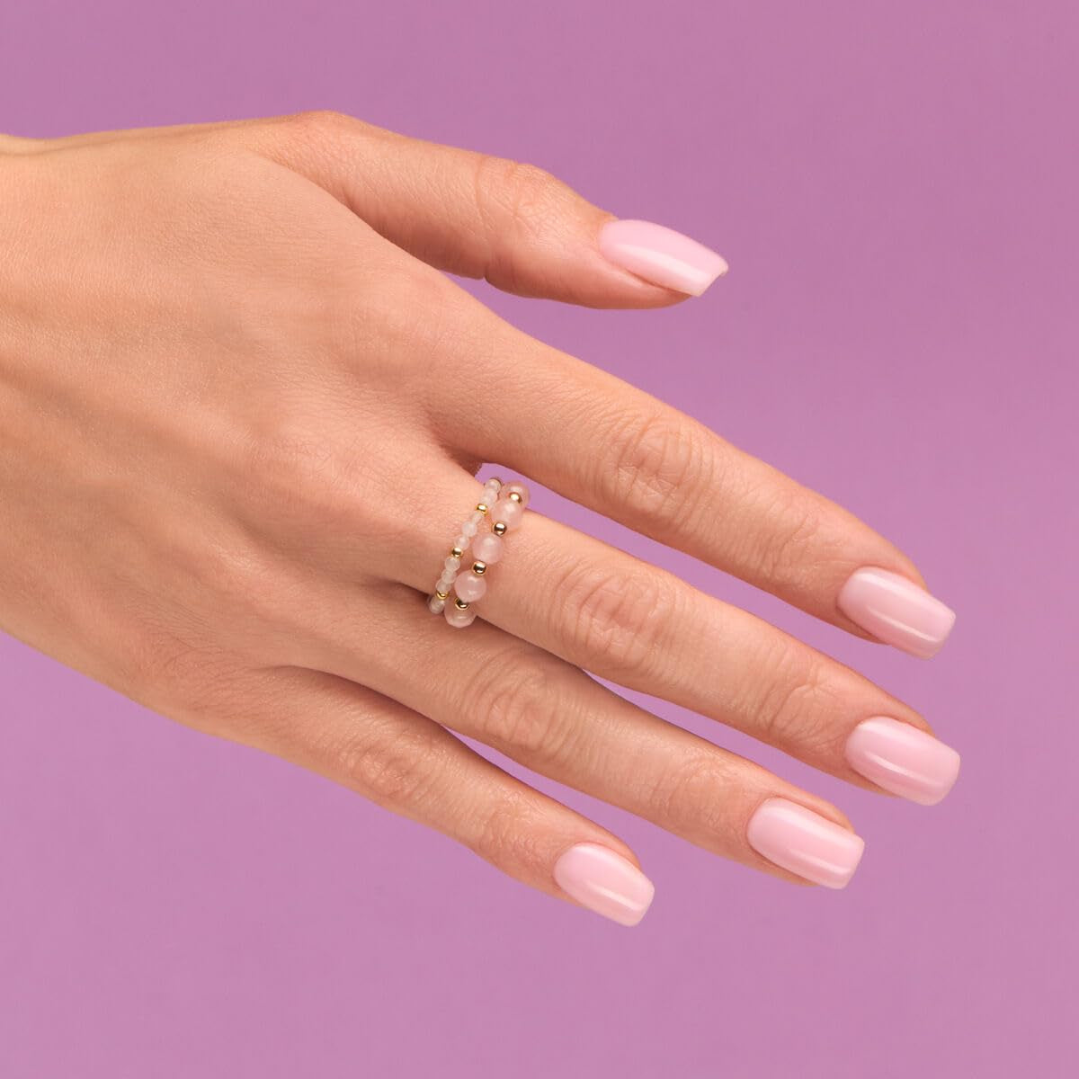 Oja UV Semilac Hybrid 582 Natural Rose 7ml Colecția Naked Nails