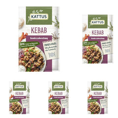 - Kebab Gewürzzubereitung | Seasoning for 3-4 Portions | Ohne Zusatz von Fefeextrakt, Aroma und Zusatzstoffen | 25 g in Bag