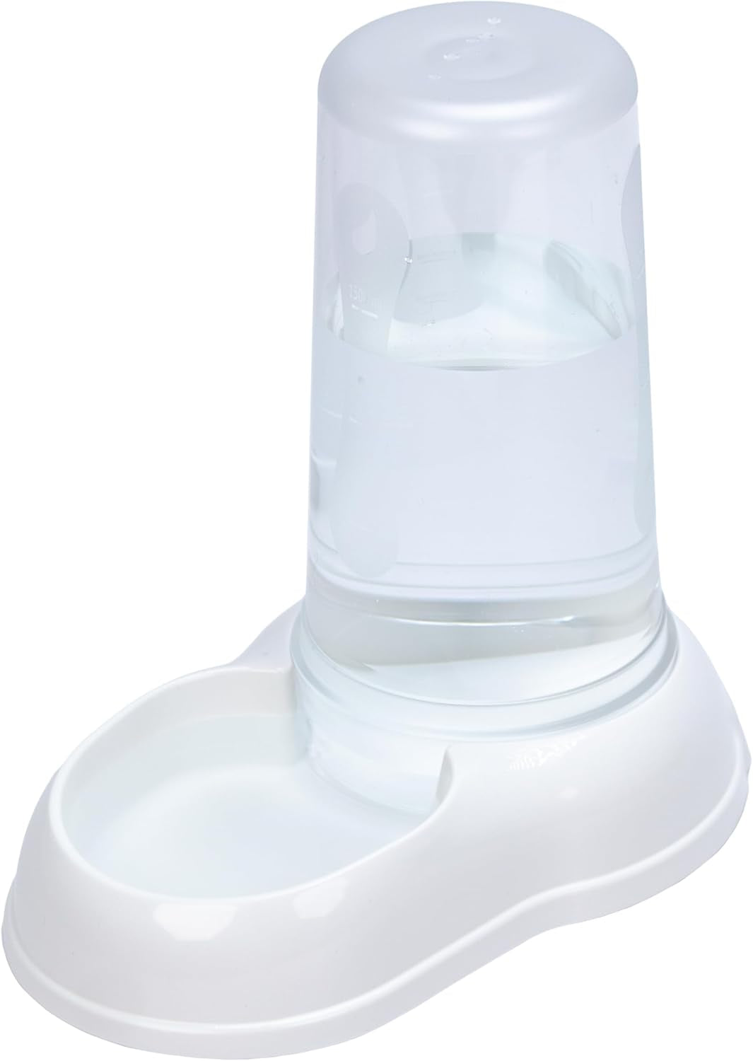 Ferplast Futter- oder Wasserspender für Hunde und Katzen AZIMUT 600 Futtertrog Water 0.6 Liter, Rutschfester Boden, 12.5 x 19 x H 19.5 cm Blue