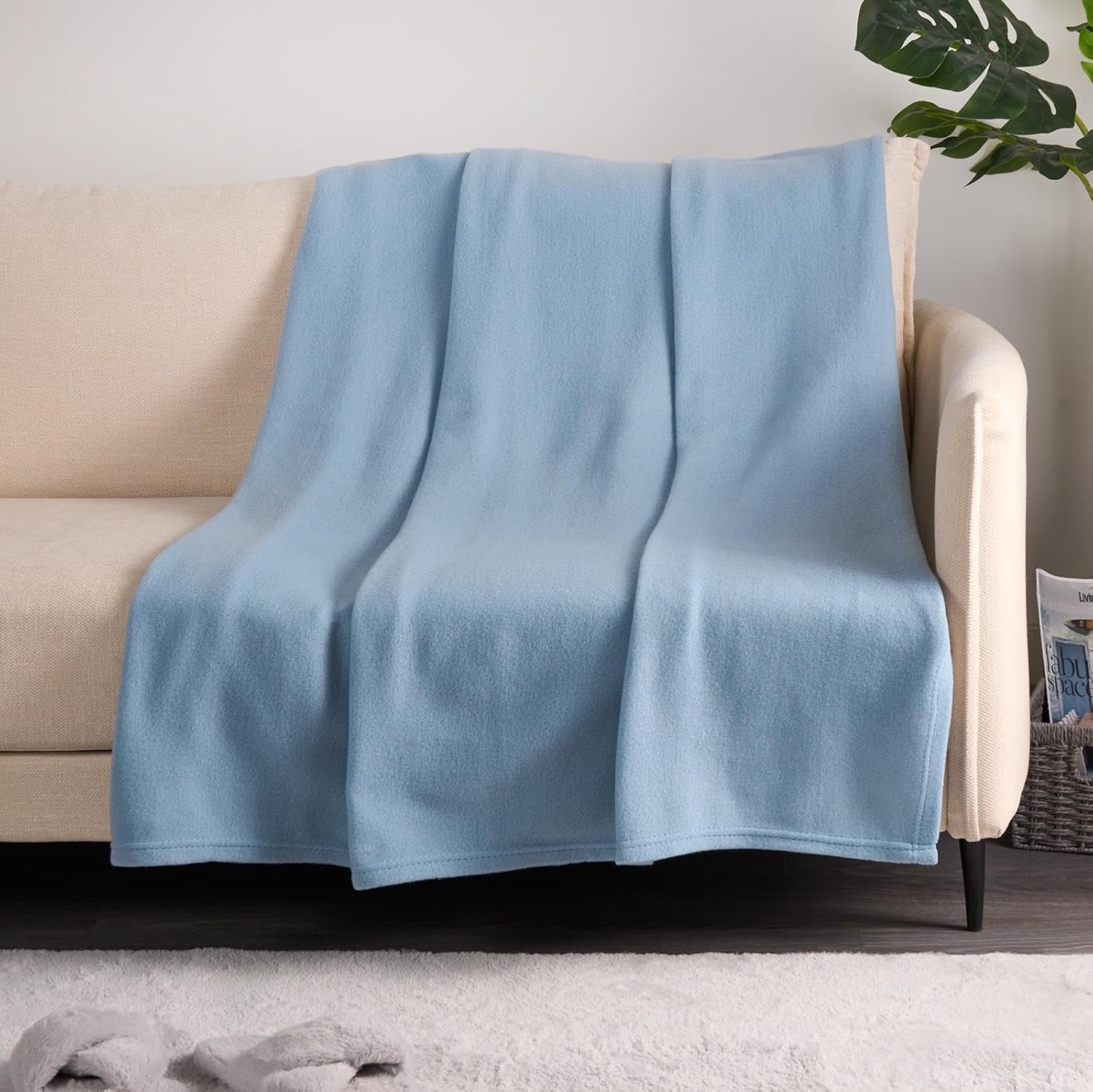 DREAMSCENE throw blanket, bedspread, fuchsia Beds and Blankets Besuche den DREAMSCENE-Store Blue 120 X 150 Cm