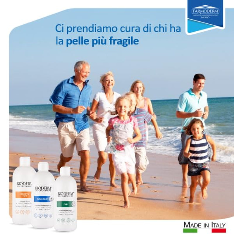 BIODERM Cellusoft - soft, multifunctional, disposable viscose and polyester wet wipes - multifunctional wipes for the delicate hygiene of sensitive and reddened skin of the elderly and children - 30 x 38 cm (50