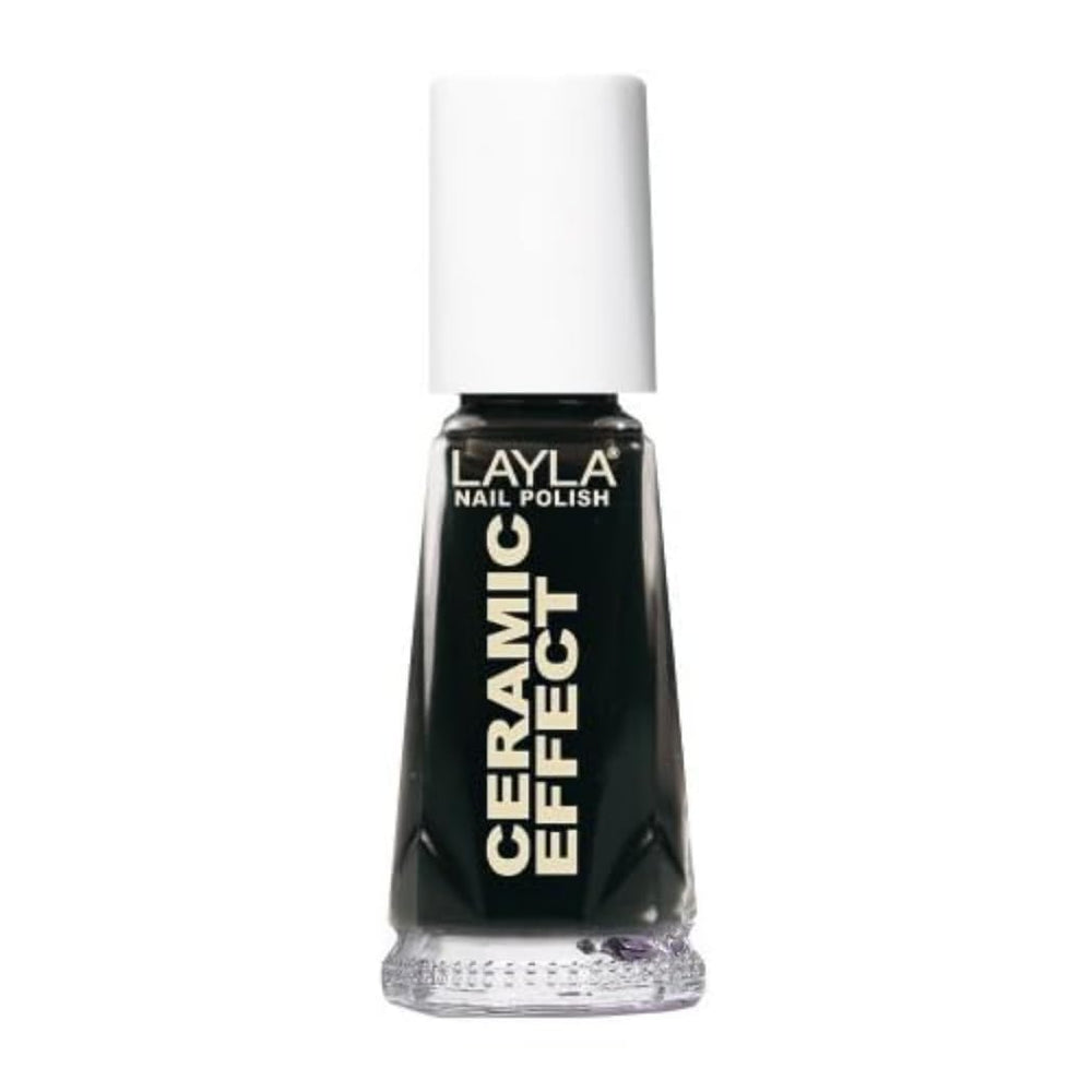Cosmetics 1243R23-109 Ceramic Effect Nail Lacquer - orange fluo, 1er pack (1 x 0.01 l)