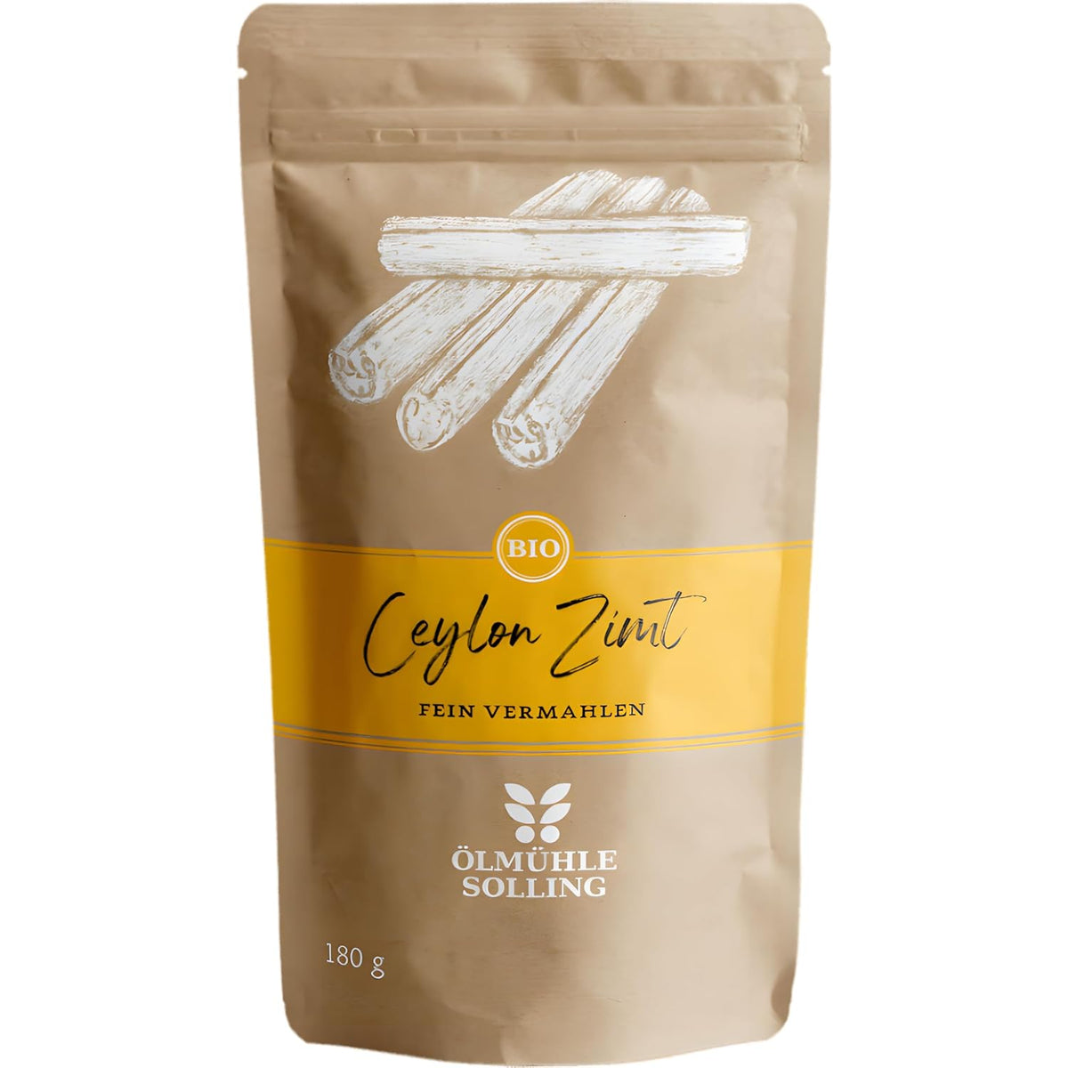 - BIO Ceylon Zimt | Ceylon Zimtpulver aus kontrolliert biologischem Anbau | Zimtpulver fein vermahlen aus ganzen Zimtstangen. Ideal for Muesli, Milchreis, Gebäck uvm. | Contents: 180 g