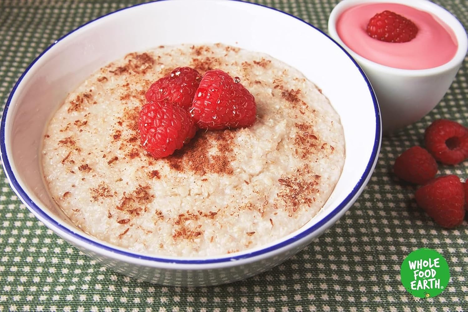 Wholefood Earth stabilized oat bran 2 kg | Non-GMO | Rich in fiber