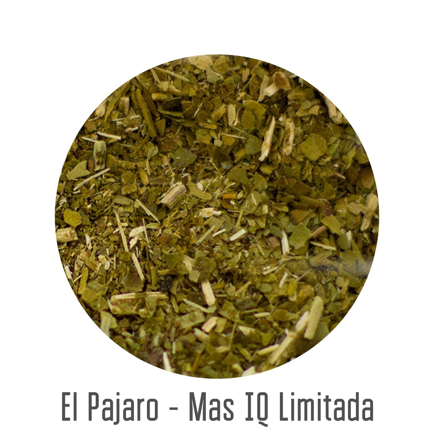 El Pajaro Mas IQ Limitada 400 g | Ceai mate paraguayan puternic | Cu frunze, crenguțe și praf | Cu ginkgo biloba, guarana, camu camu, bacopa monnieri, cactus
