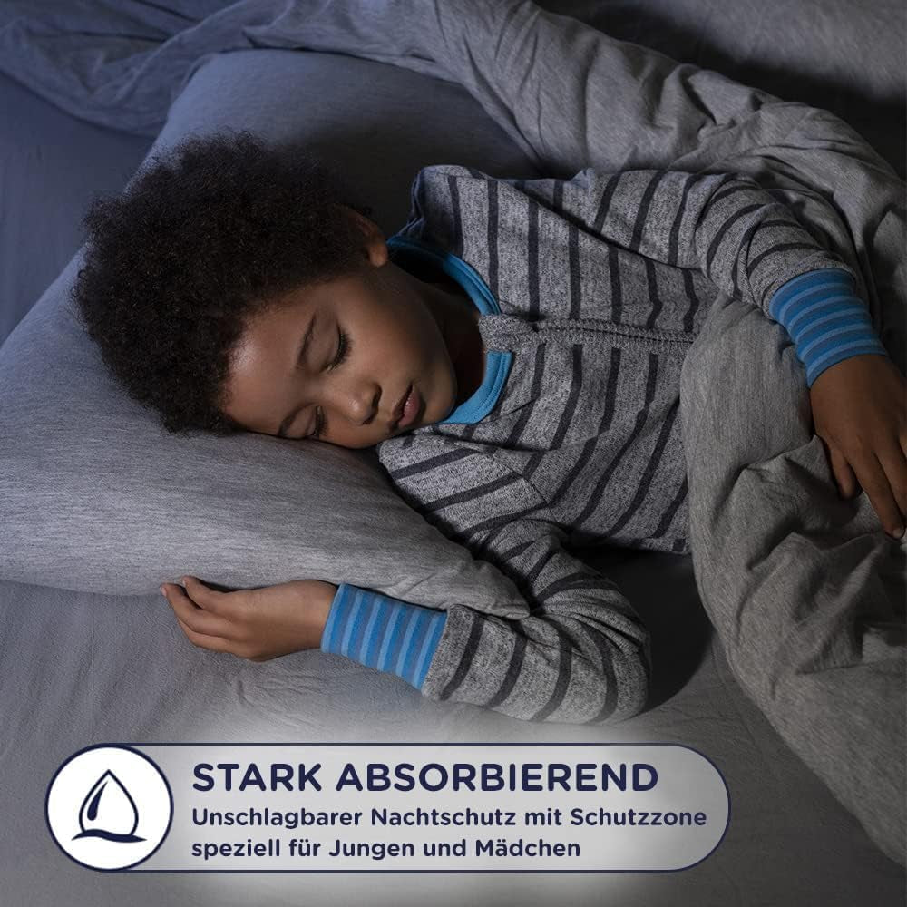 Huggies DryNites Super Absorbent Nighttime Diapers for Girls 3-4 Years (12-21kg) 4 x 16 Count (64 Count Total) Monthly Panty Pack