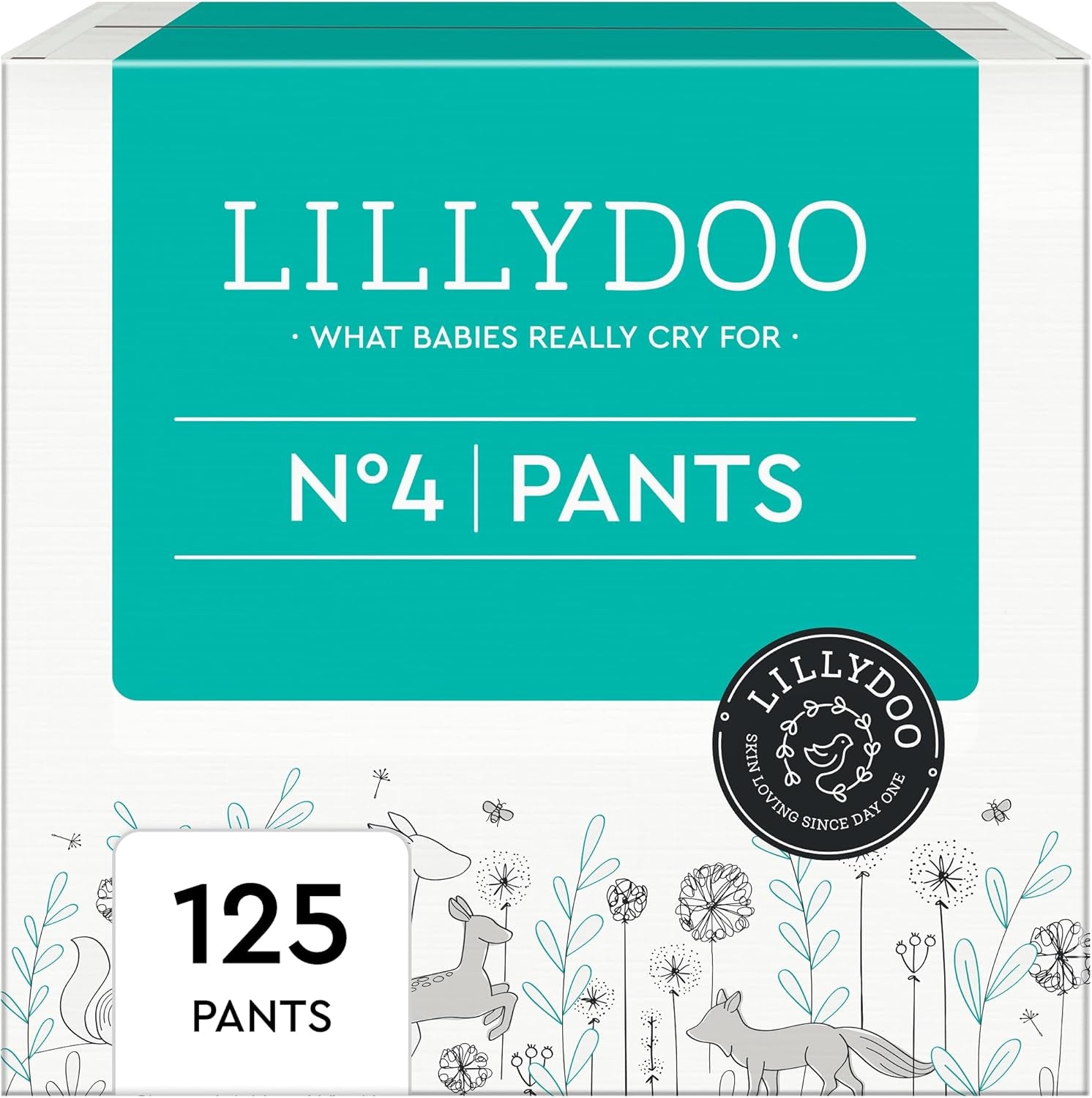 LILLYDOO Skin Friendly Pants Size 5 (12-17kg) Monthly Box (105 Pieces)