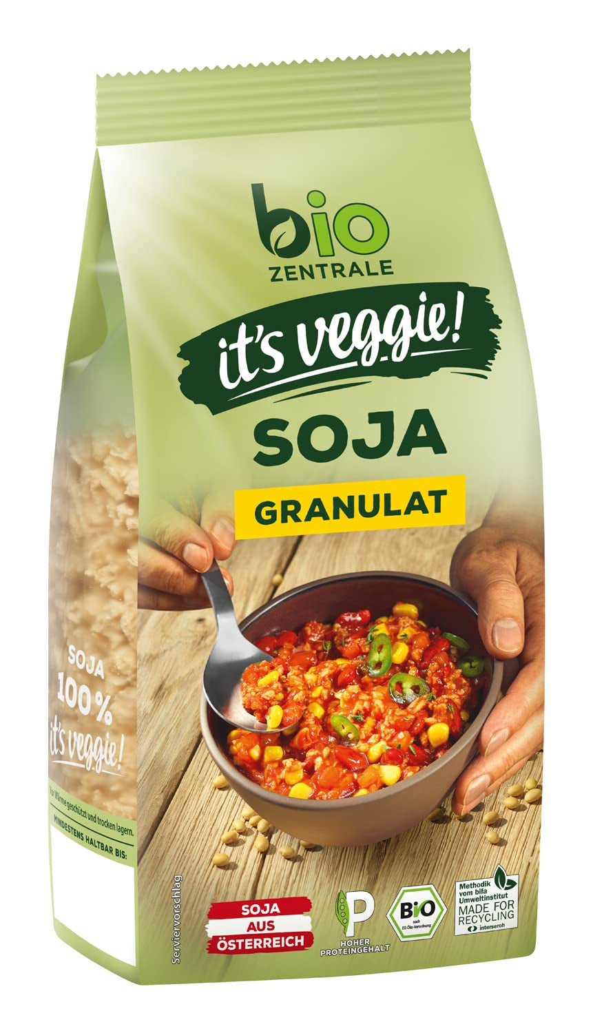 Biozentrale Bulgur in tray with vegetables and ginger | 200 g perfect for a quick takeaway meal | source of vegan protein | easy to prepare