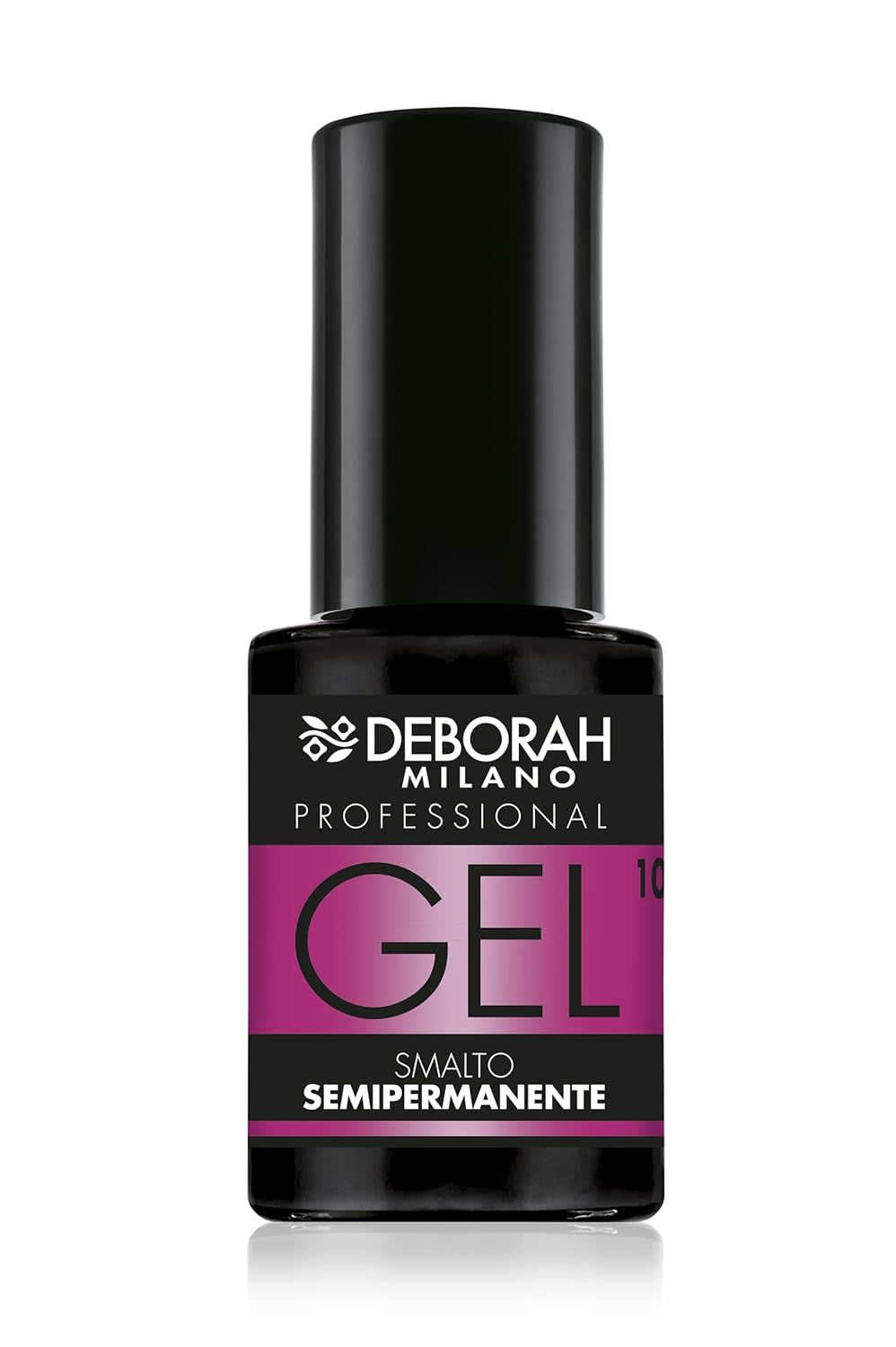 Milano Professional semi-permanent nail polish, no. 21 Burgundy, volumizing effect, long-lasting, for intense and glossy nails, 4.5 ml