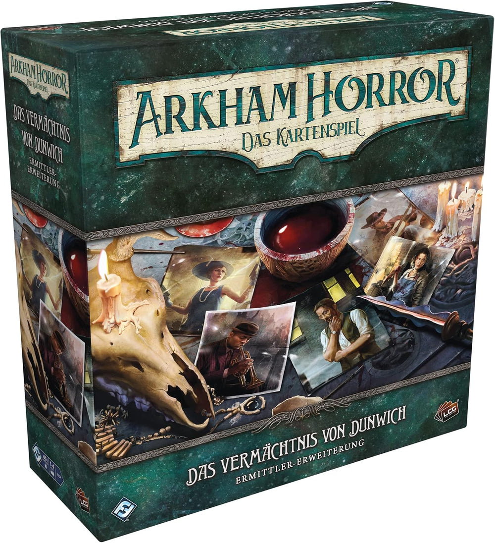 Fantasy Flight Games, Arkham Horror: LCG, Core Game, Expert Game, Card Game, 1-4 Players, Ages 14+, 45+ minutes, German, Multicolor, Colorful