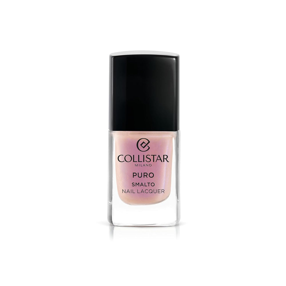 Collistar Puro nail polish, long-lasting nail polish with a shiny finish, no. 922 White porcelain, 10 ml