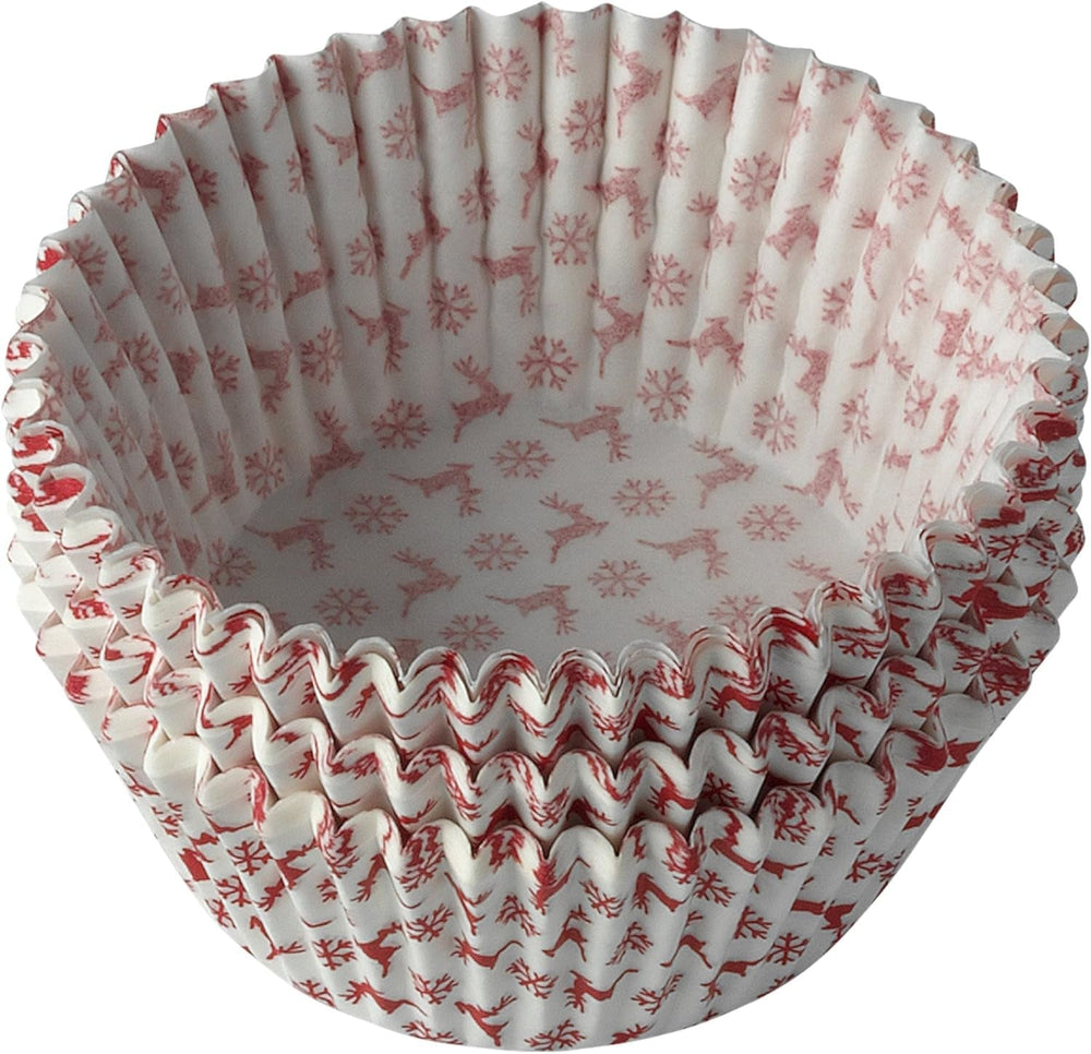 Original Kaiser Inspiration Muffinform-Set 2-Teilig, Muffinblech Mit Xmas Papierbackförmchen Für 12 Muffins, 38 X 27 Cm, Cupcake Form Antihaftbeschichte, Schwarz Molds and baking trays Naty Shop