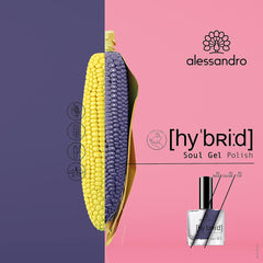 Alessandro Lucky Lavender hybrid nail polish - lavender shade - Perfect nails in just 3 steps, without LED - Lasts up to 10 days!