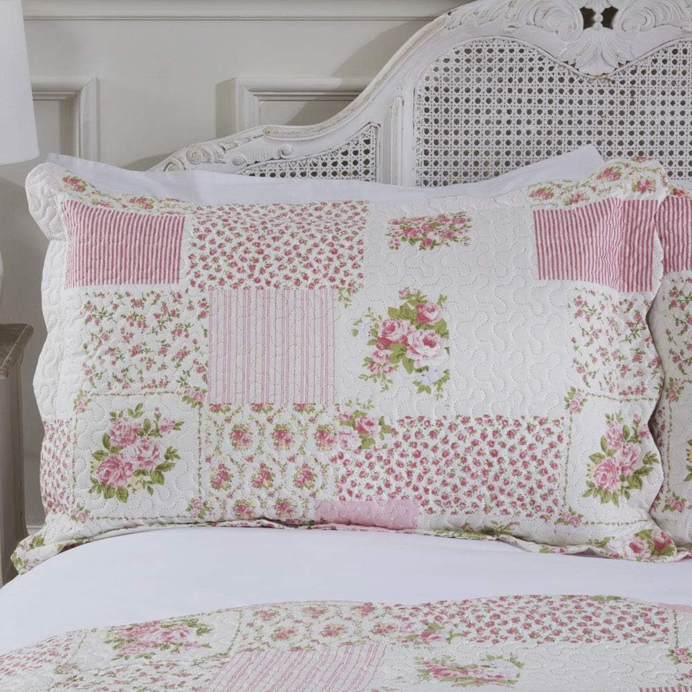 Emma Barclay, 100% Polyester Cotswold Bedspread for Single Bed, Pink, Rose Beds and Blankets Emma Barclay