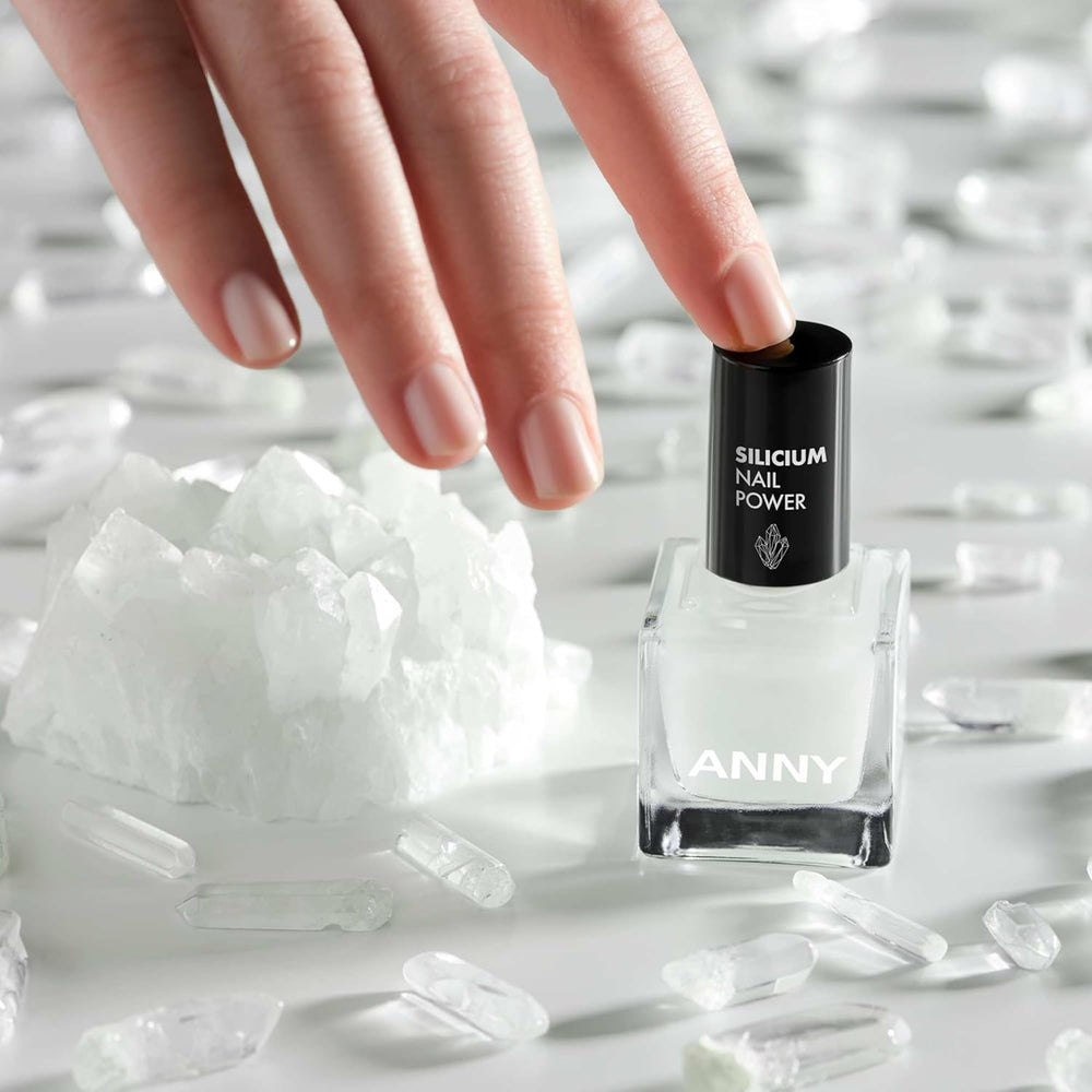 ANNY Silicon Nail Power - Nail care 3 in 1: Base, Strengthener and Beautifier - 15 ml