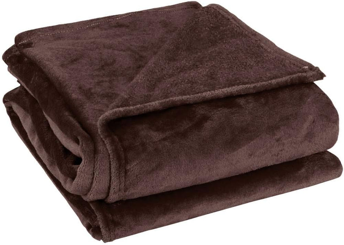 Sourcing Map Cozy blanket blanket bedspread Soft & warm fleece blanket as a sofa blanket Sofa blanket Living room and cuddly blanket Soft plush wool blanket Orange 150X200Cm Beds and Blankets Besuche den uxcell-Store Dark brown 200X230Cm