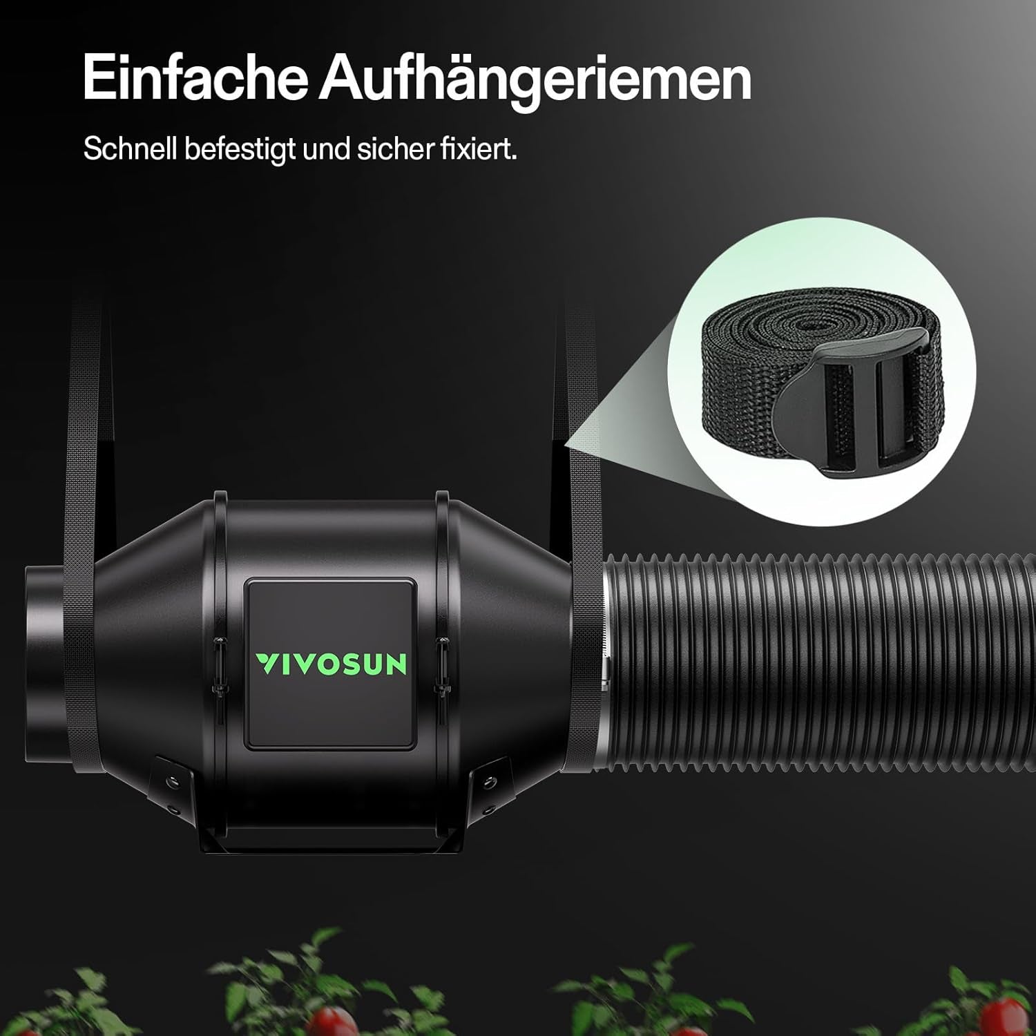 VIVOSUN 100mm AeroZesh G4 Smart Inline Fan/Exhaust Kit with GrowHub E42A+, Temperature and Humidity Controller, WiFi/App Remote Control, Activated Carbon Filter and Hose for Grow Tents and Hydroponics