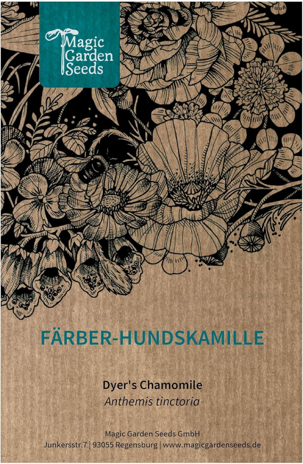 Dye's Chamomile (Anthemis tinctoria) - about 800 seeds of the traditional dye plant and perennial wildflower