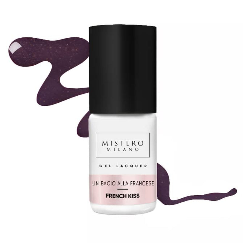 Mistero Milano UV Glitter Nail Polish - LED Nail Polish - Glitter Hybrid - Full Coverage - 7ml Into the Dark Night