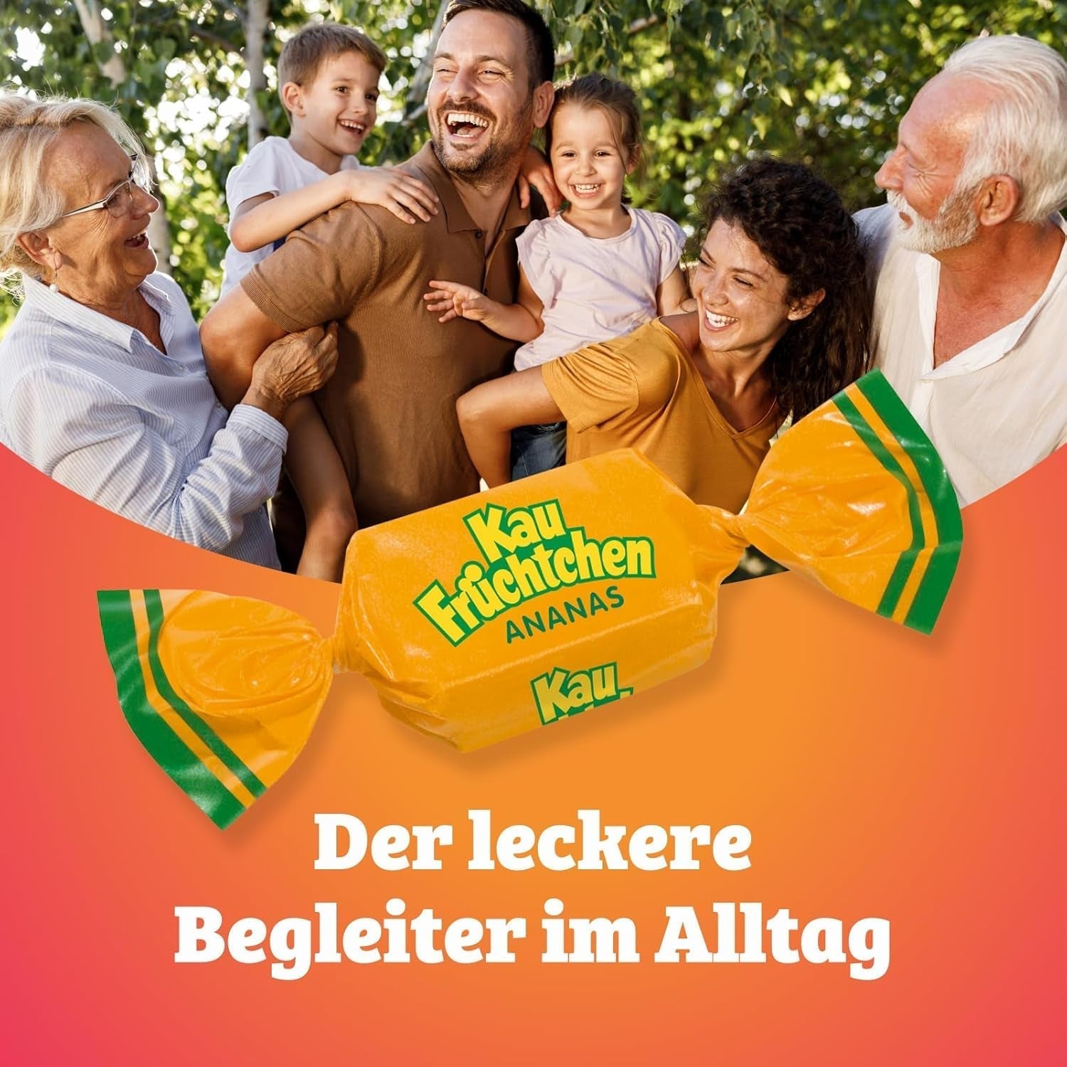 Kaufrüchtchen – 1 x 425G – caramele cu cinci arome de fructe Naty Shop