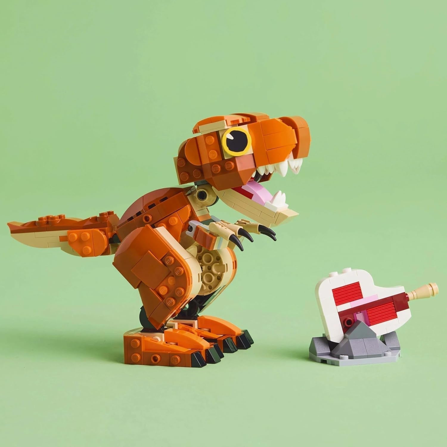 LEGO Jurassic World Little Eatie: T.Rex Building Toy for Boys and Girls 7 Years Old Dinosaur Building Set Children's Gift Model with Movable Mouth, Head and Tail 76967 Building Sets Besuche den LEGO-Store
