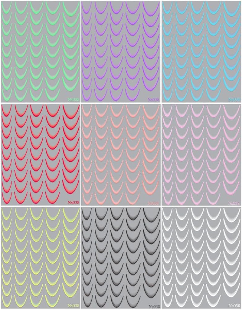 9 culori autocolante pentru unghii franceze autocolante pentru unghii franceze folie de unghii autoadezive unghii franceze autocolante gradient vârf francez autocolante pentru unghii arta unghiilor autocolante design unghii accesorii unghii