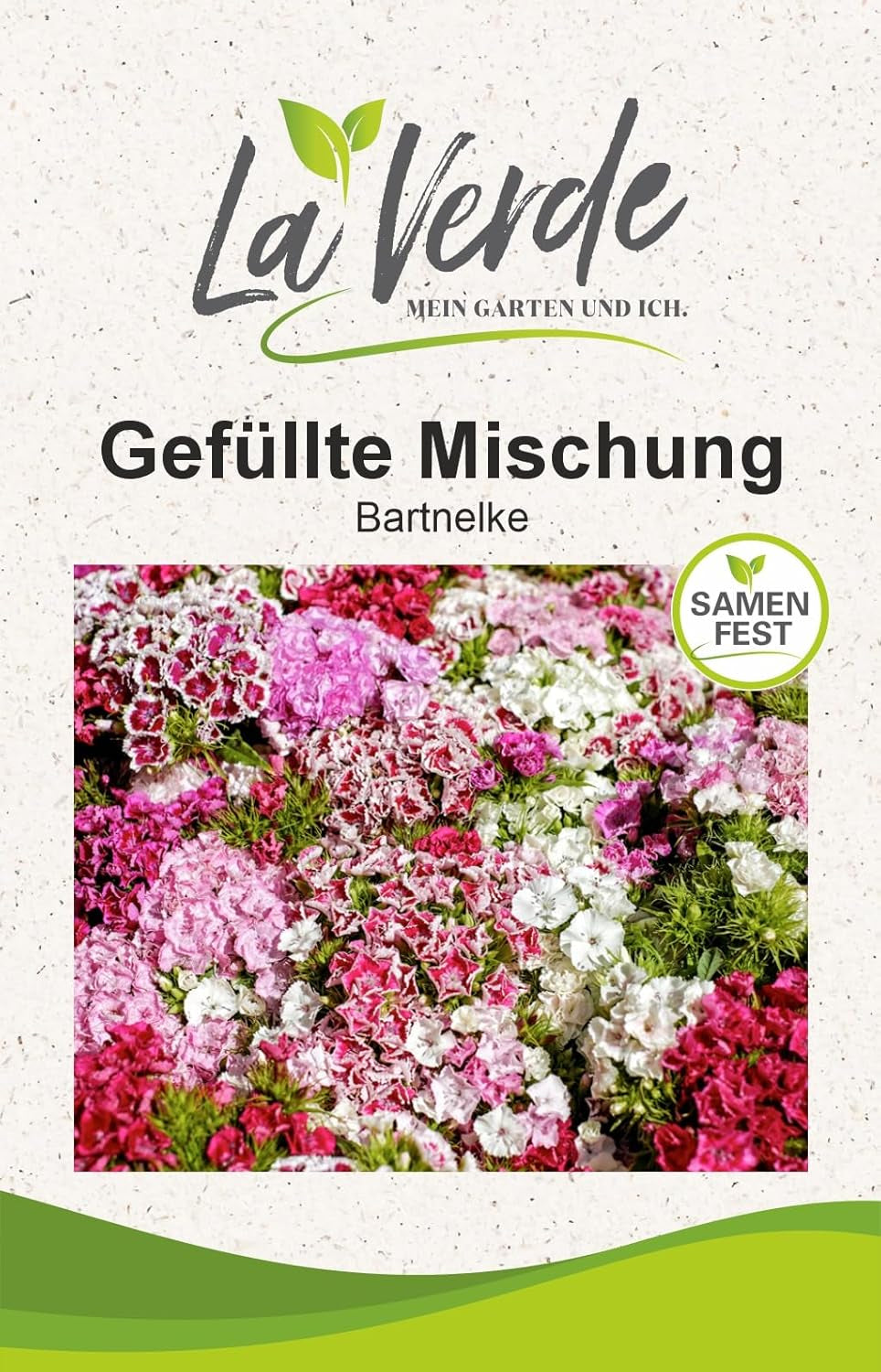 La Verde MY GARDEN AND ME. Tagetes Bonita Mix flower seeds for approx. 100 plants, long blooming marigolds, double flowers, non-GMO seeds