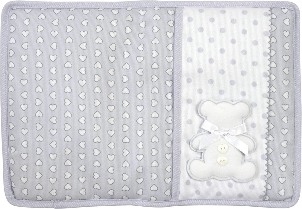 Diaper and wipes bag, diaper and wipes organizer, 100% Made in Italy, gray color Baby Wet Wipes Naty Shop