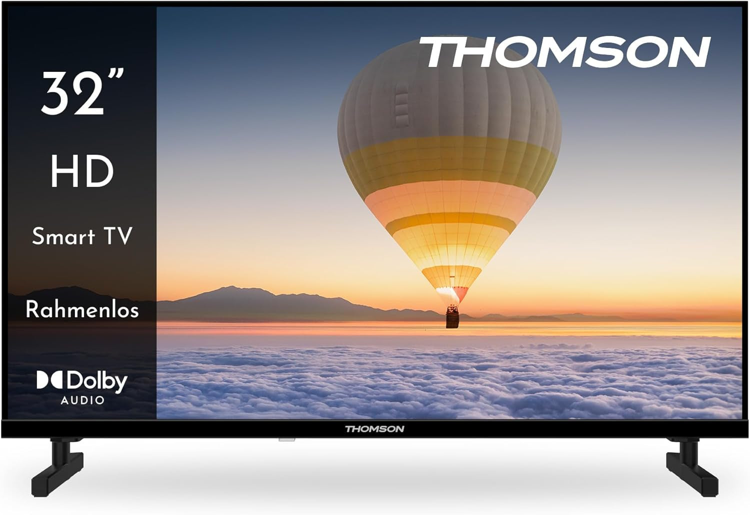 Televizor inteligent THOMSON FHD de 40 de inci (100 cm), Wi-Fi, control vocal, HDR10, Dolby Audio, tuner triplu (cablu/satelit/antenă), HDMI, USB, 1 GB RAM, 4 GB Flash – 40FT2S35
