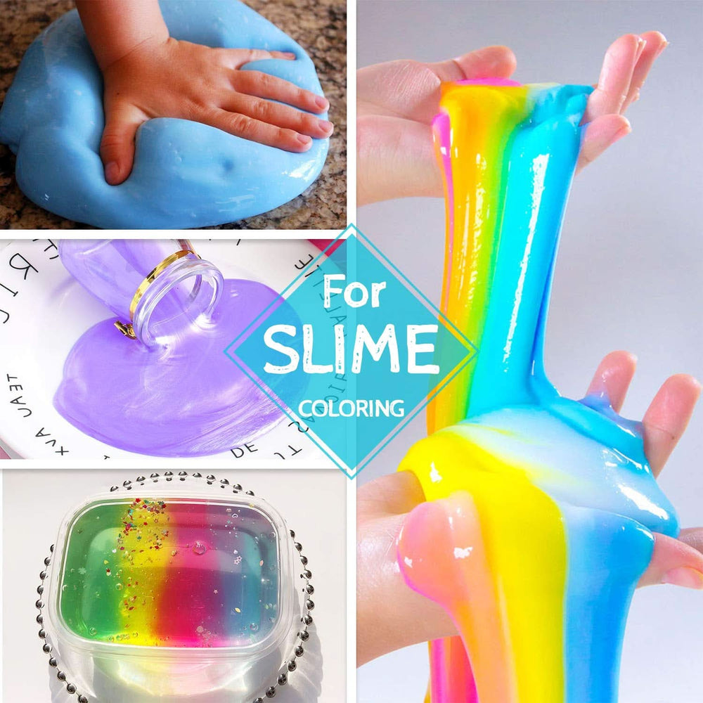 Set 12 coloranti alimentari x 6 ml, lichid Naty Shop